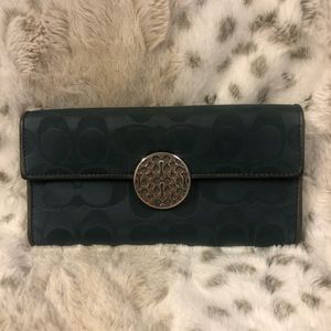 Green Coach wallet